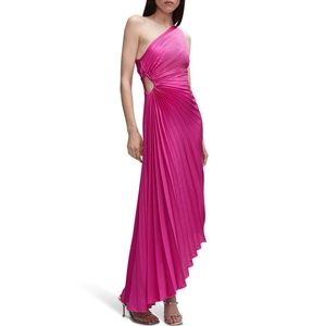 MANGO pink dress